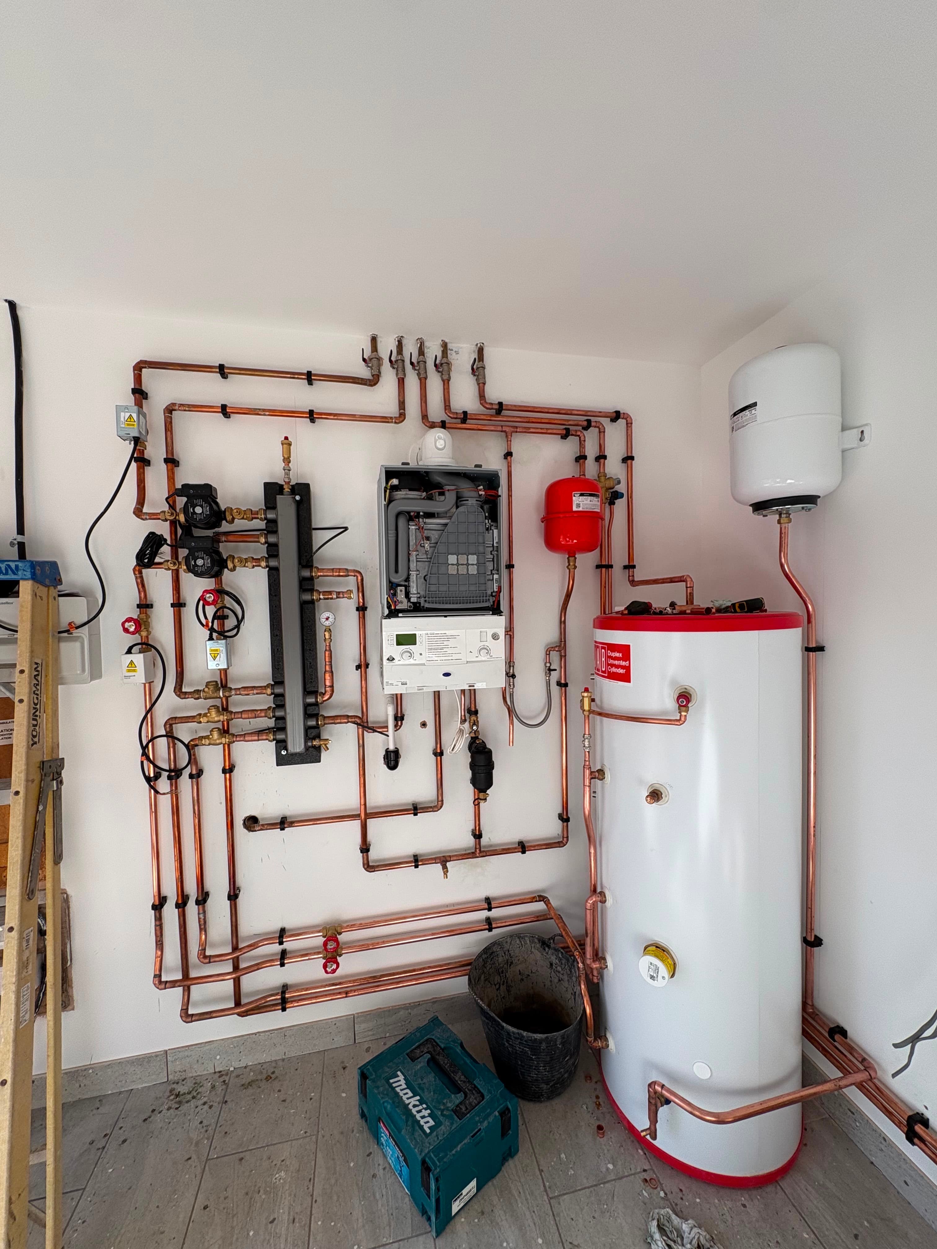 Central Heating Fit-Out — Cheshire